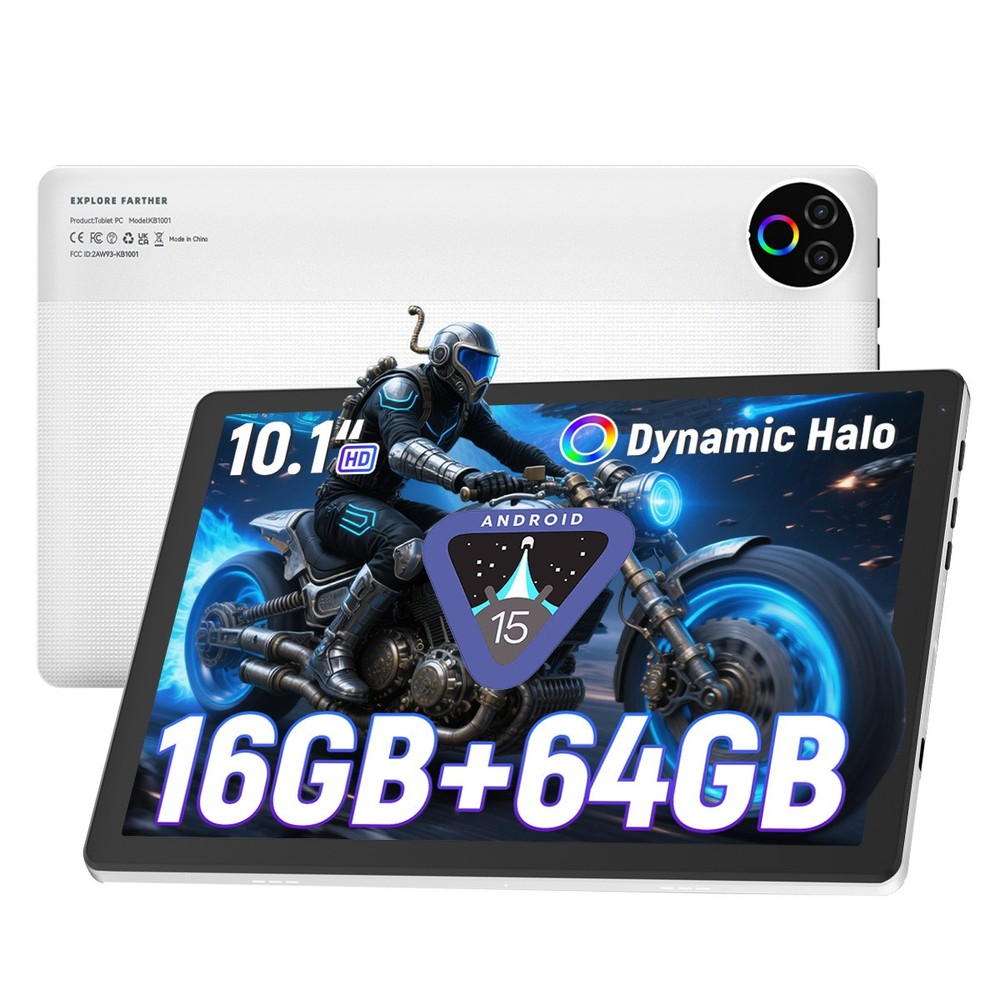 2026 Tablet 10 inch Android 15 Tablets, 20GB RAM 64GB ROM 1TB Expand, Oct-Core