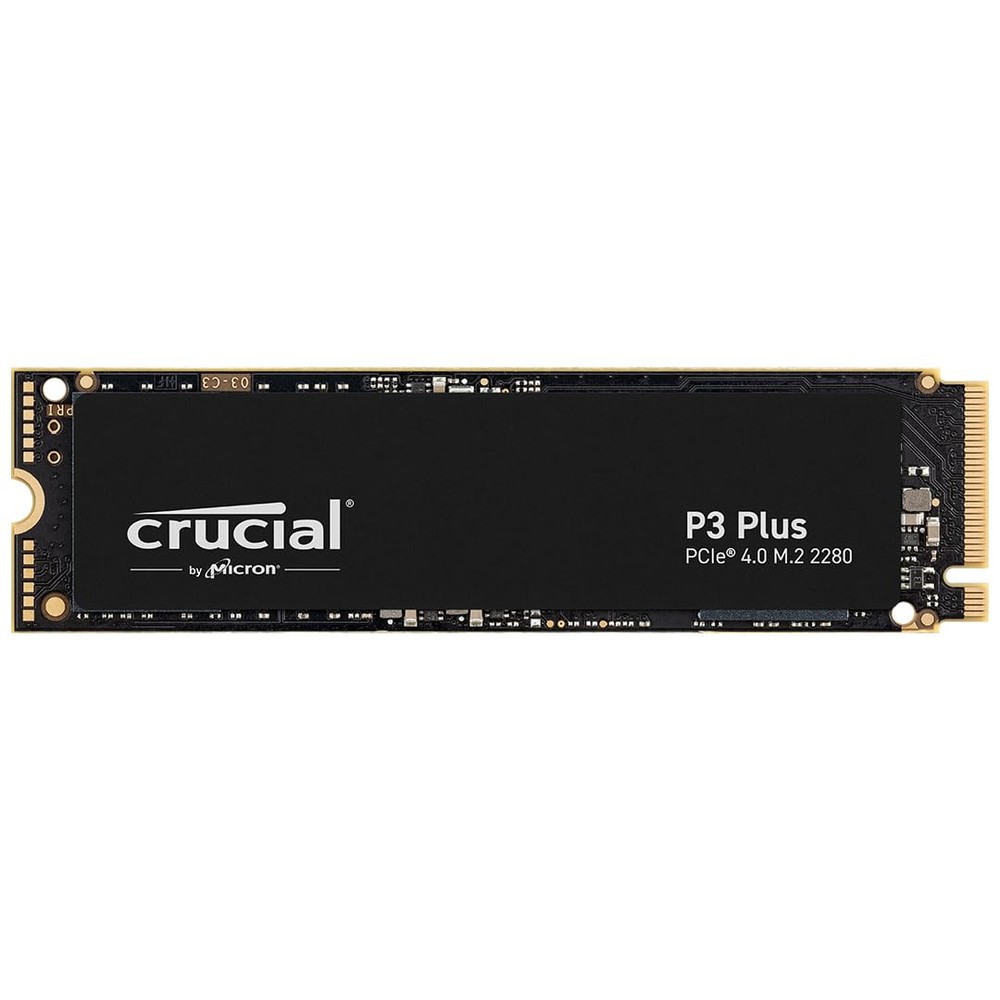 P3 Plus 4TB PCIe Gen4 3D NAND NVMe M.2 SSD, up to 5000MB/s - CT4000P3PSSD8
