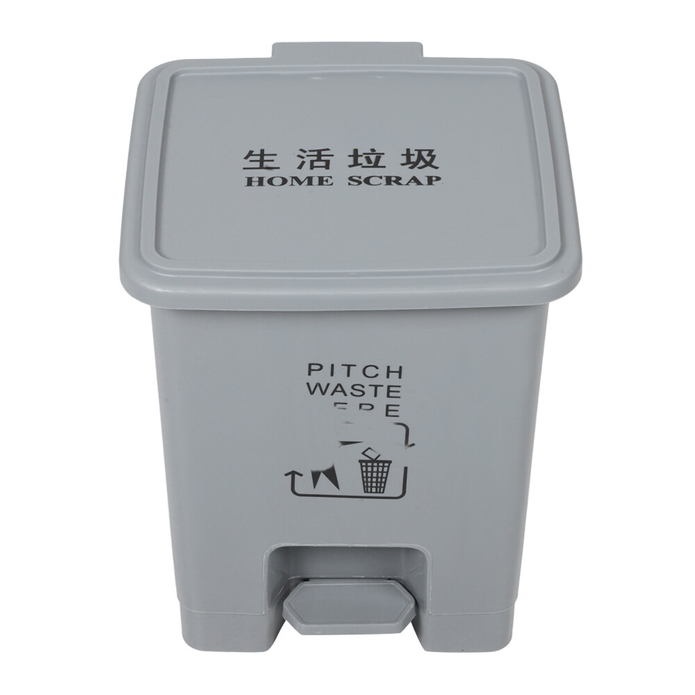 Step Trash Can Large Pedal Waste Bucket Rubbish Recycling Bin Paper Bins Office