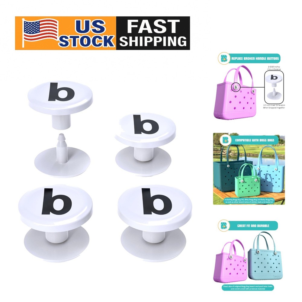 Fix your Bagg bag with 4-pack sturdy replacement button rivets