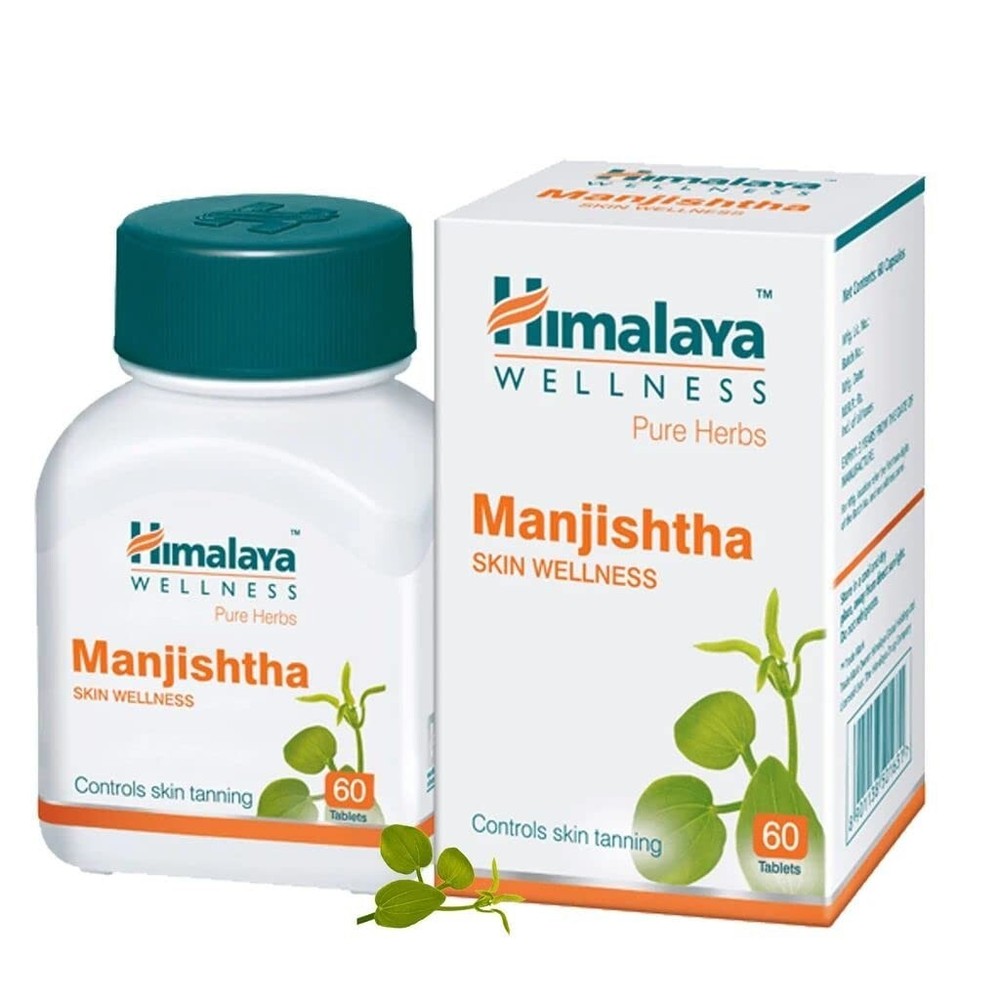 Himalaya Manjishtha Tablets 60 Count with Free Shipping