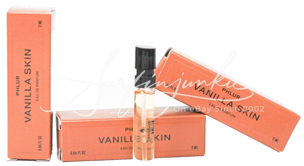 Phlur Vanilla Sky Vial Spray Sample Eau De Parfum Mini Perfume 3pc .06 oz EDP