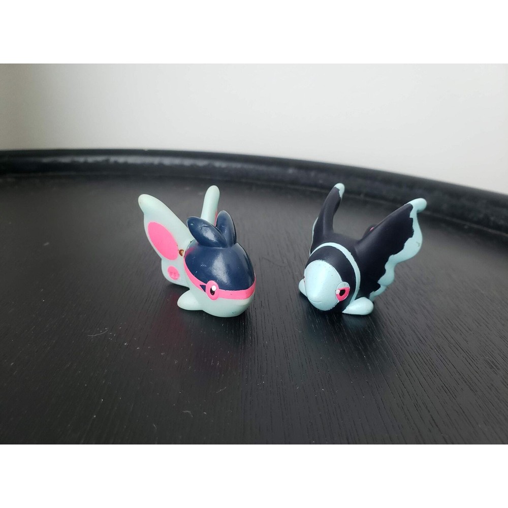 Finneon and Lumineon Finger Puppet figures Bandai Pokemon / US SELLER