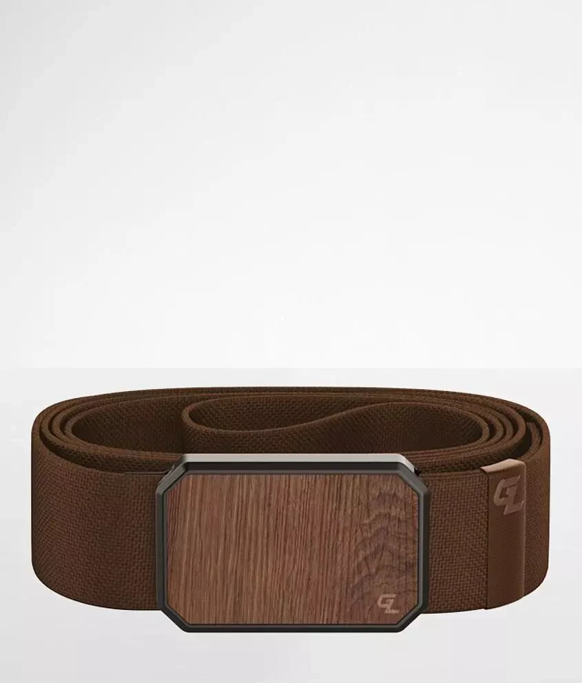 Groove Belt  B1-012-os  Walnut Brown