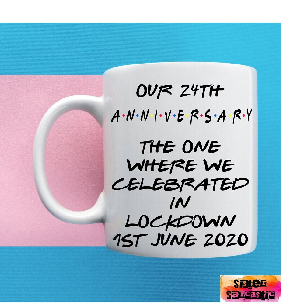 Friends Theme Mug Personalised Customised Lockdown Birthday Wedding Christmas