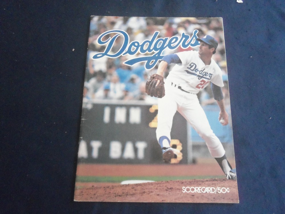 1978 LOS ANGELES DODGERS VS. SAN DIEGO PADRES SCORECARD - SCORED - B 4179L