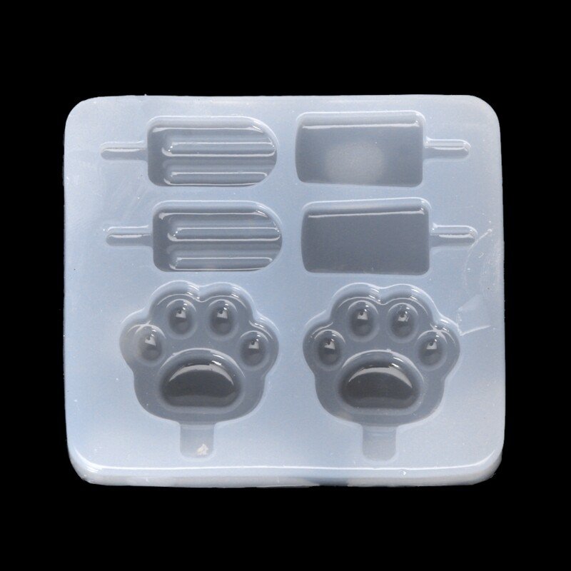 UV Resin Popsicle Ice Cream Claws Jewelry Silicone Mold