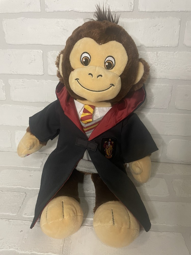 Build A Bear 14” Harry Potter Bear Plush Stuffed Animal Dressed As Gryffindor