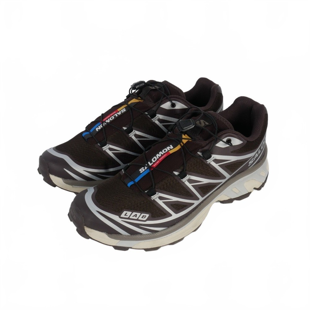 Men's Salomon XT-6 Low Cut Sneakers Brown 476904 Size 9.0 US