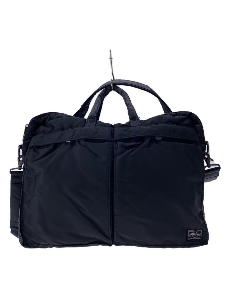 Porter Tanker 2Way Briefcase Black Nylon 30x40 cm Used