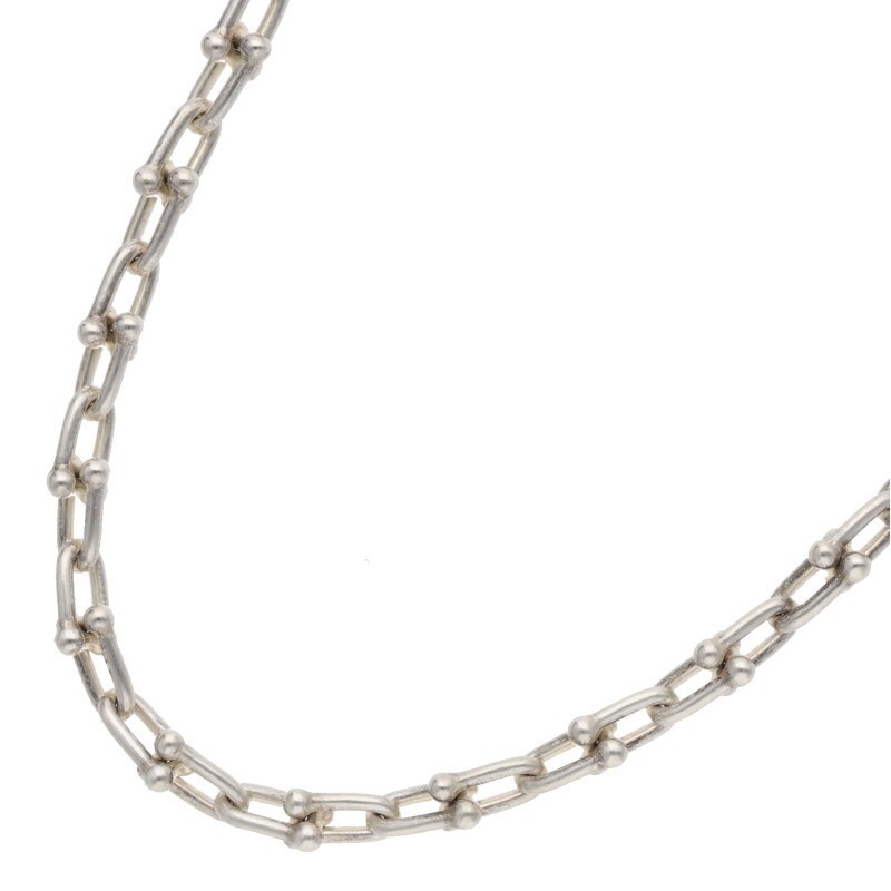 Tiffany & Co.  18inch HardWear small link silver necklace 989919