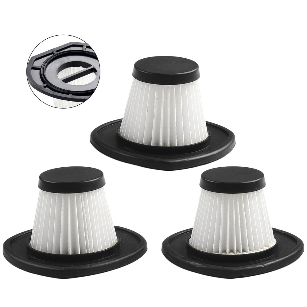 3 Pcs For R-6053 Handheld Car Cordless Vacuum Cleaner Filter Replacement Parts