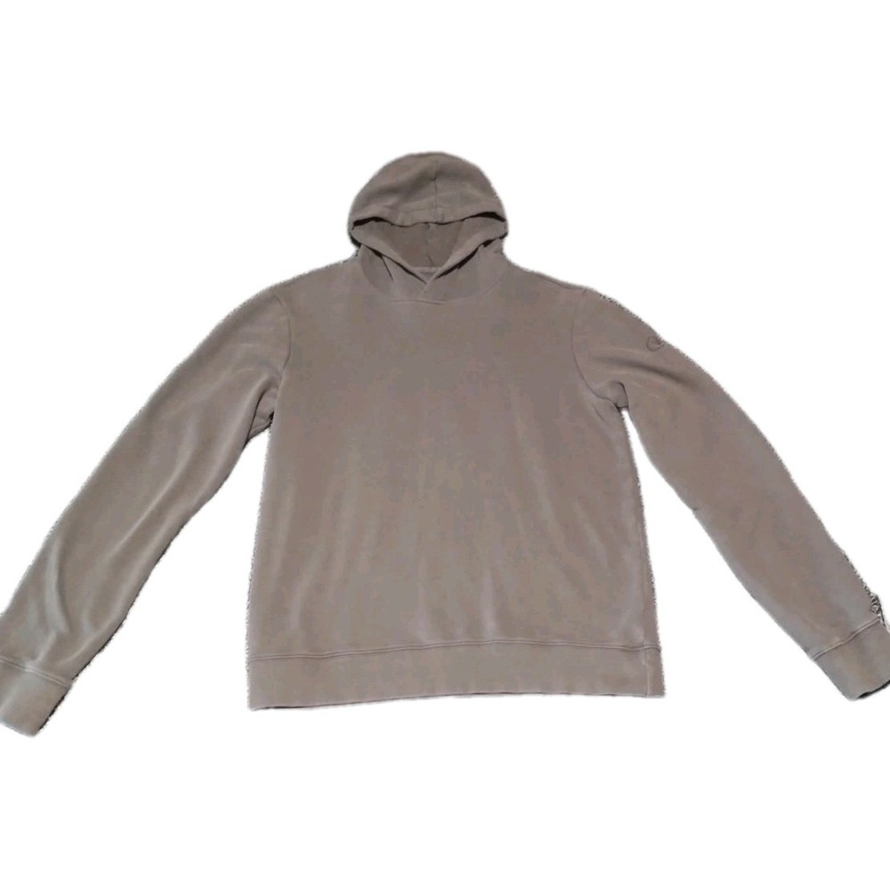 Vuori Mens Medium Grey Performance Hoodie Active Pullover V258