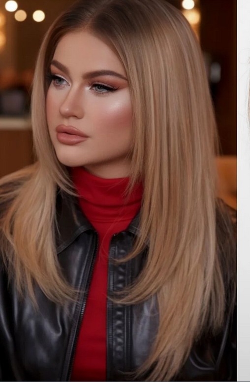 Ombre Blonde Wig 100% Human Hair Lace Front Wig for Women 13x4