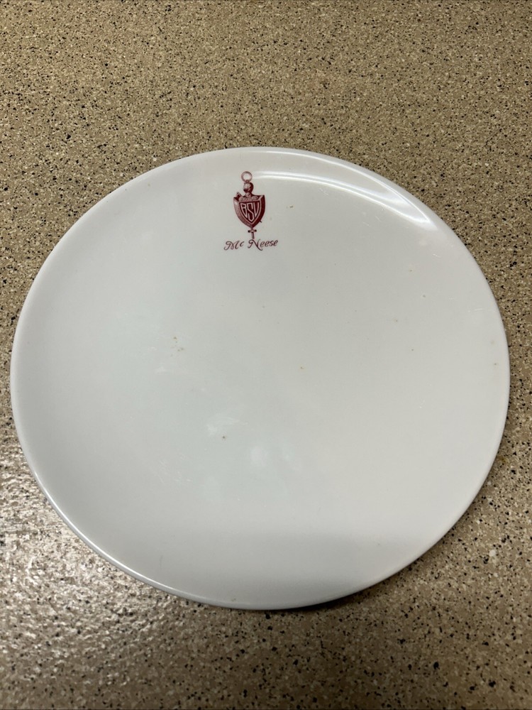 McNeese State (Louisiana ) Shenango China Restaurant Ware Plates 9”