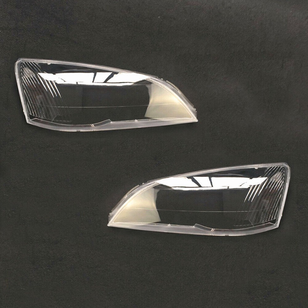 Car Lampshade Headlight Lens Transparent Auto Shell Fit Ford Mondeo 04-07 06 L&R