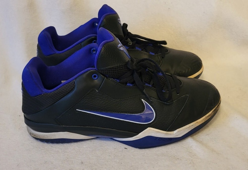 Nike Zoom Kobe Venomenon 2 Black Blue Mens Basketball Shoes Size 12