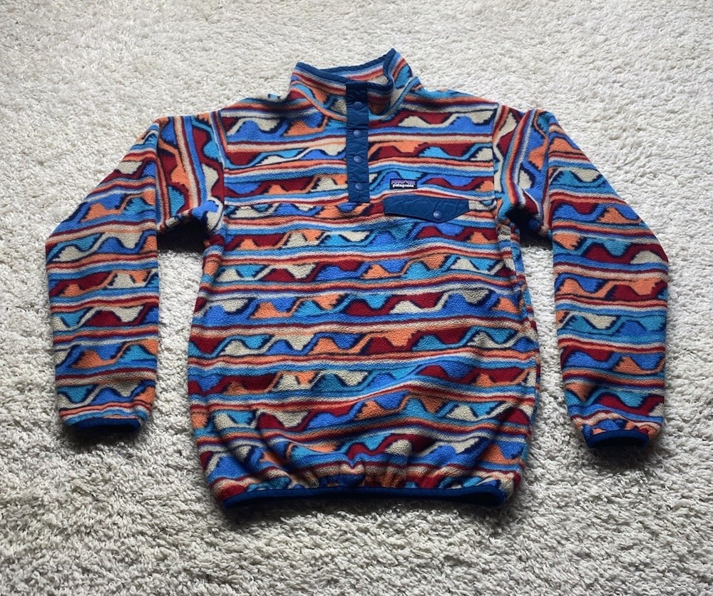 Patagonia Synchilla Snap-T Fleece Pullover Jacket Youth XL