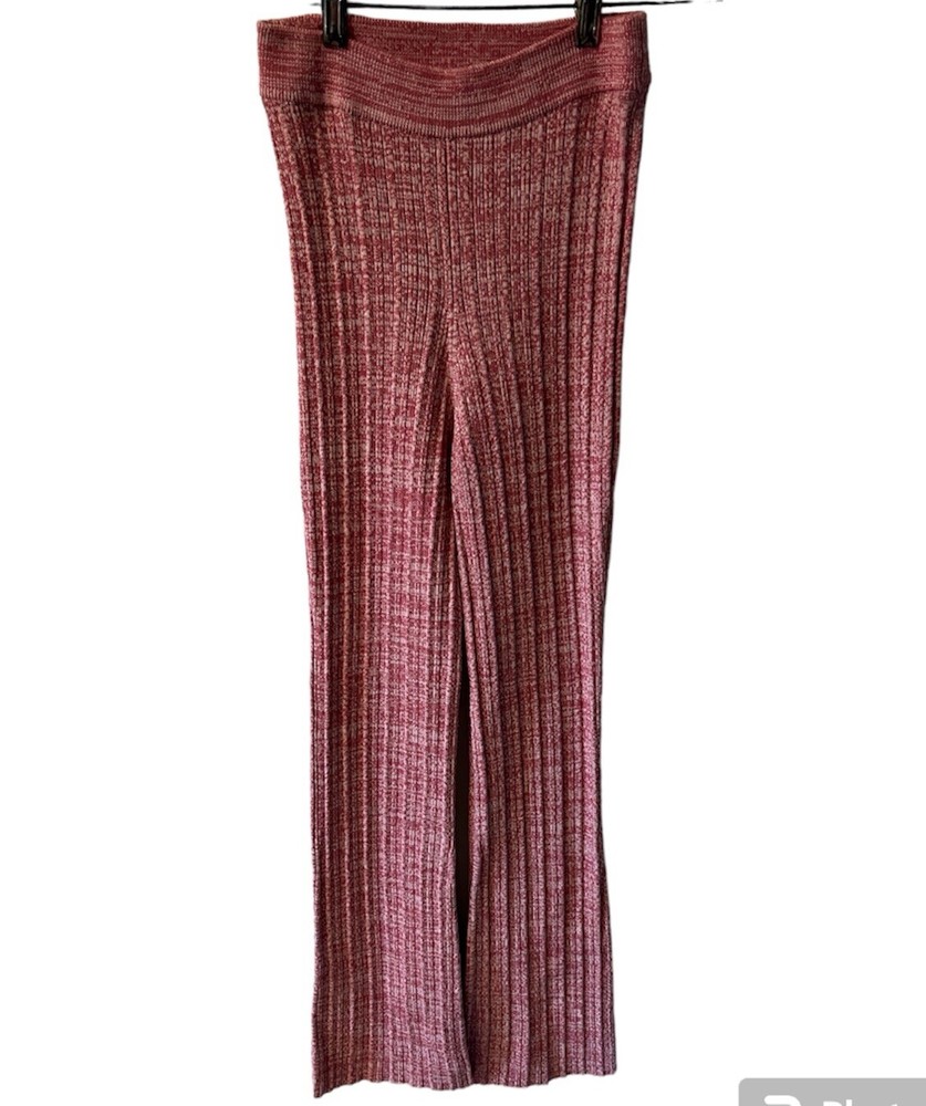 Lovers & Friends McKenna Knit Sweater Pants in Marled Pink Size M at Revolve