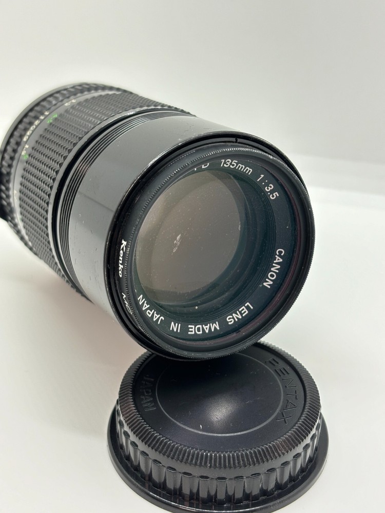 Canon FD 135mm f3.5 Telephoto Manual Focus Lens Used EX+5 Condition