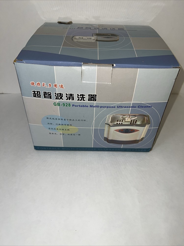 New Open Box GB-928 Professional Jewelry Cleaner
