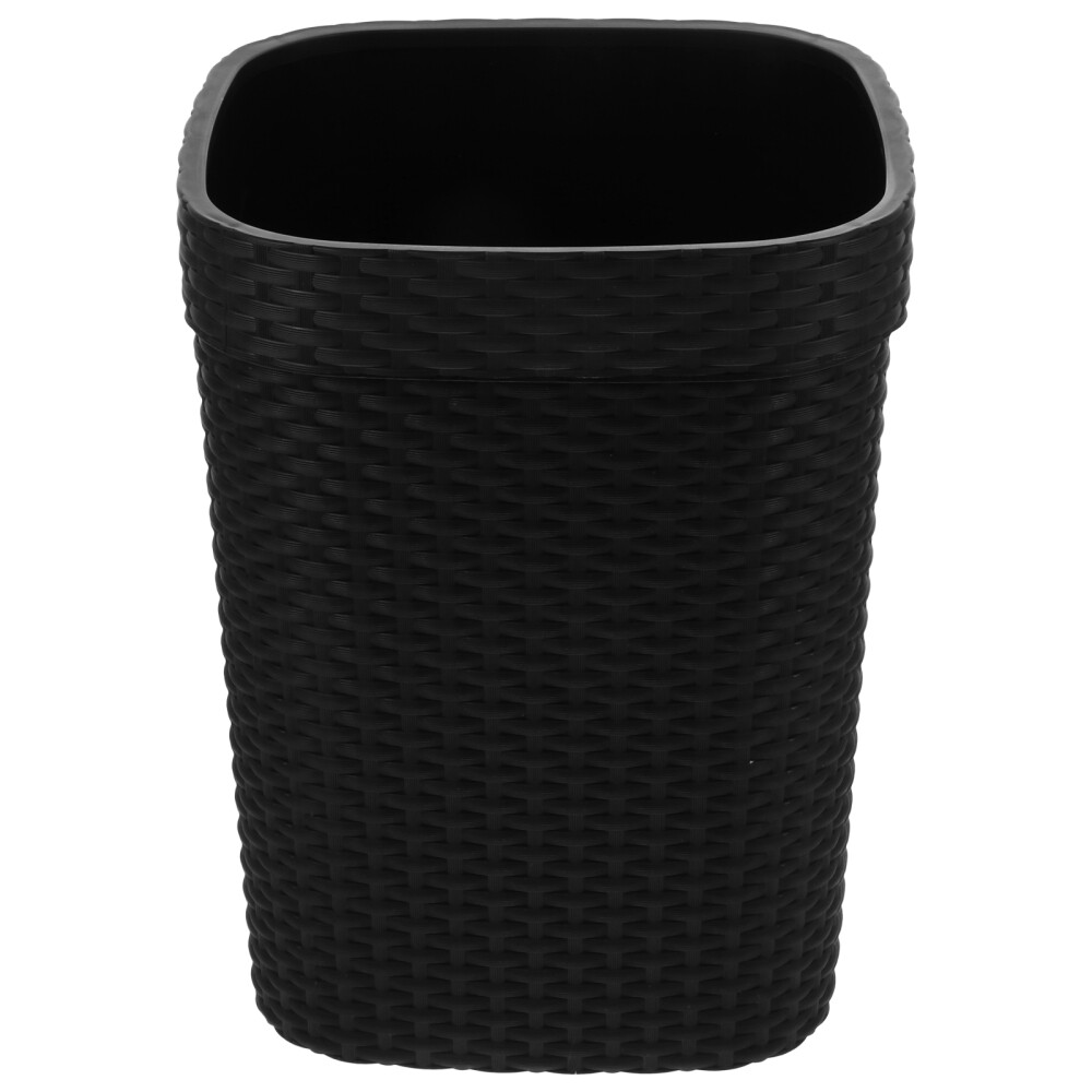 Trash Container Outdoor Garbage Holder Can Tea Mugs Woven Baskets