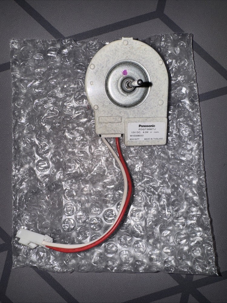 OEM Genuine Whirlpool Evaporator Fan Motor W11529245 / W10308033 / W11299369