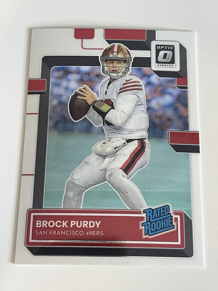 2022 Panini Donruss Optic - Rated Rookie #277 Brock Purdy (RC)