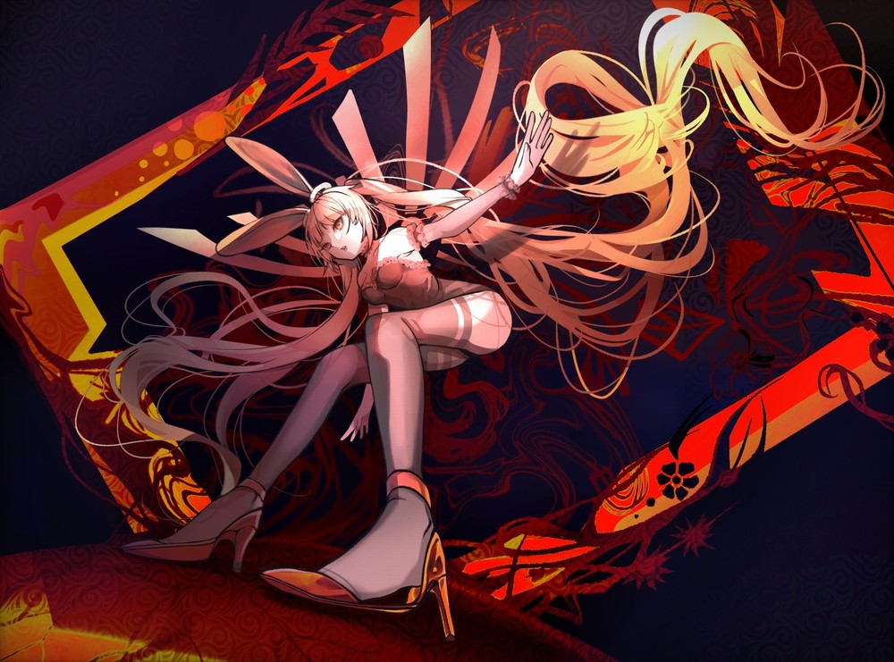 Anime myrica anime girls art illustration women Playmat Gaming Mat Desk