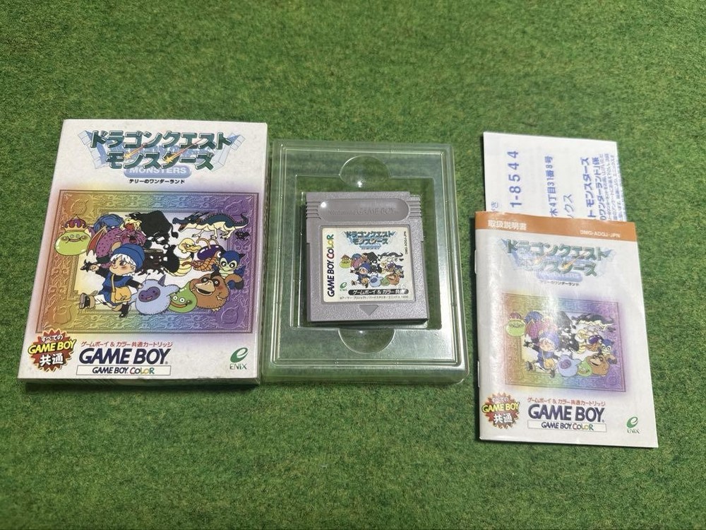 Dragon Quest Terry's Wonderland Game Boy Color RPG Software Japan With Box Used