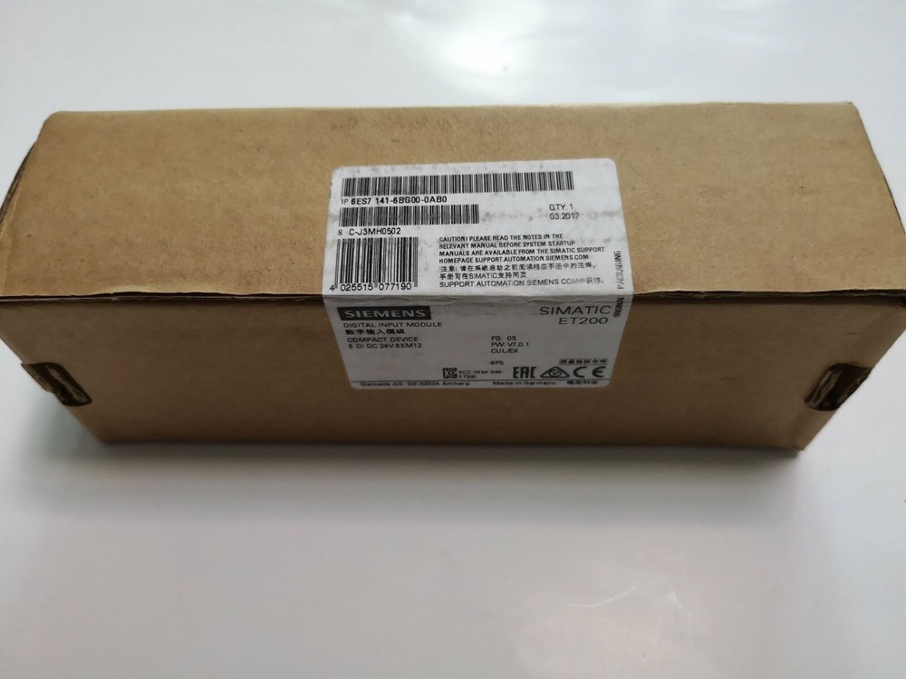 SIEMENS New 6ES7141-6BG00-0AB0 6ES7141-6BG00-0AB0 IN BOX One year warranty