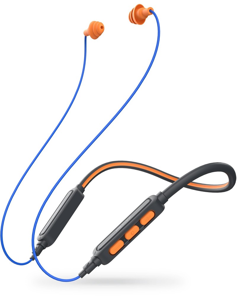 OSHA-Approved Bluetooth Neckband Work Headphones with Noise Protection