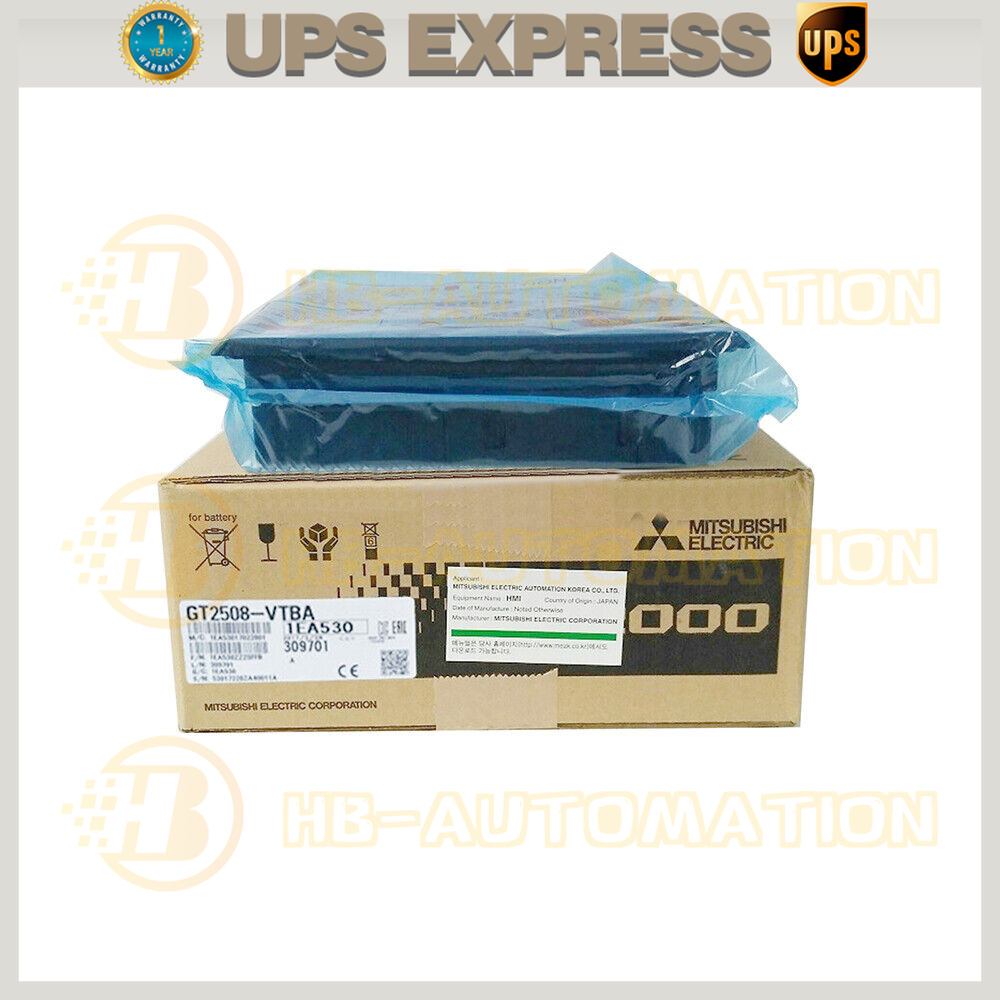 GT2508-VTBA MITSUBISHI Brand-New HMI Touch Panel GT2508VTBA In Box Spot Goods