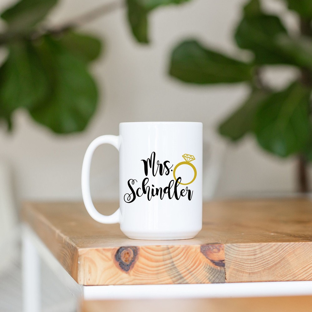 Personalized Wedding Gift Mrs Mug Future Mrs Mug Engaged Future Mrs Engagement
