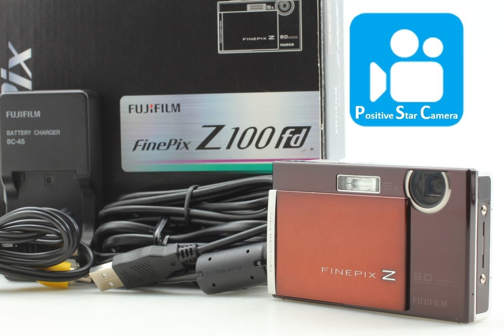 Mint Fujifilm FinePix Z100fd Brown Digital Camera Japan Import