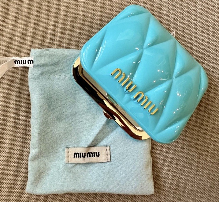 GWP Miu Miu Pocket Mirror Teal