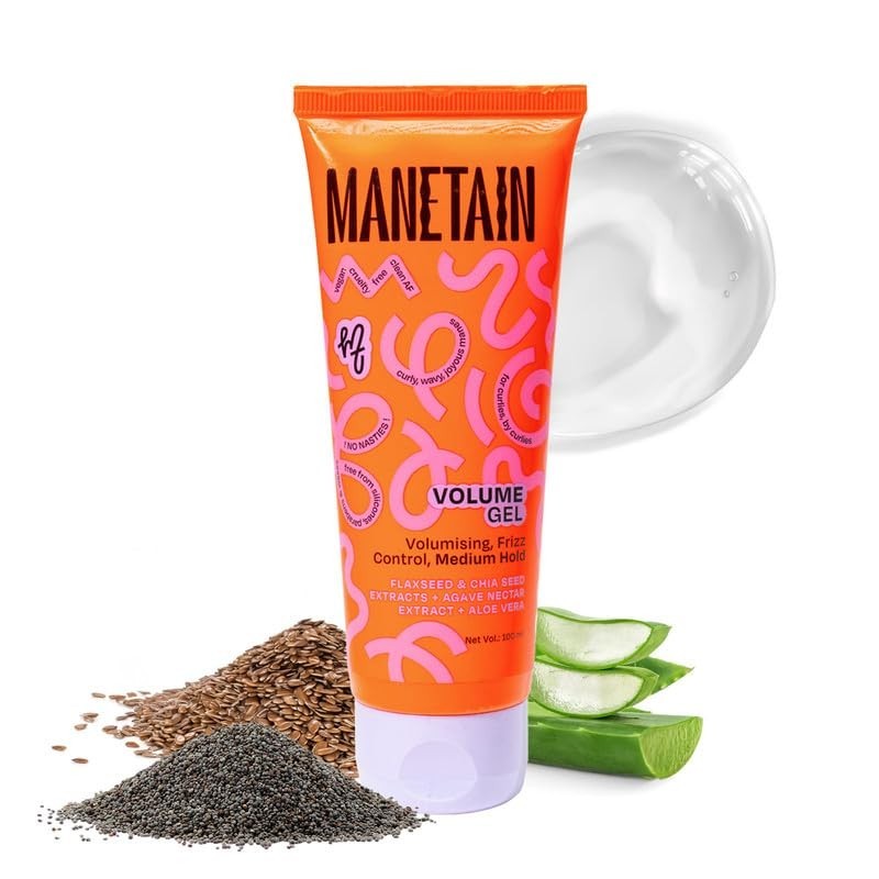 MANETAIN Volume Gel 100ml Volumizing Curl Enhancer Moisturizing Styling Gel