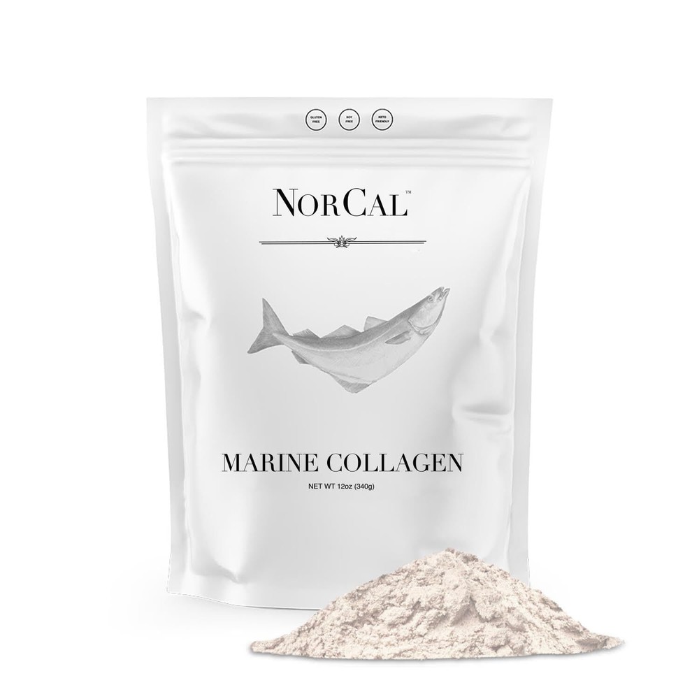 Norcal Collagen - 12oz Collagen Peptides | High Protein, Zero Fat/Sugar/Carb ...