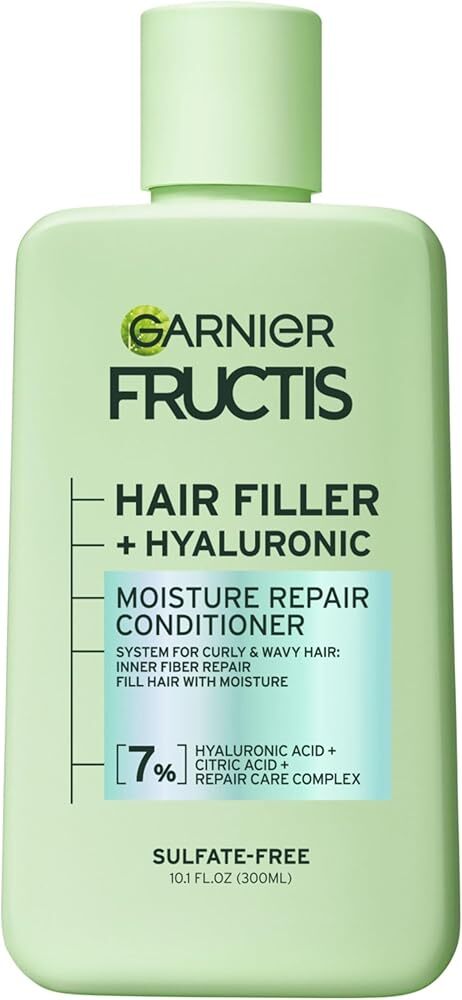 Garnier Fructis Hair Filler Moisture Repair Conditioner, Sulfate Free Conditi...