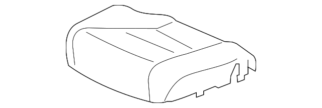 Genuine Honda Cushion Cover 81131-TA5-A53ZC