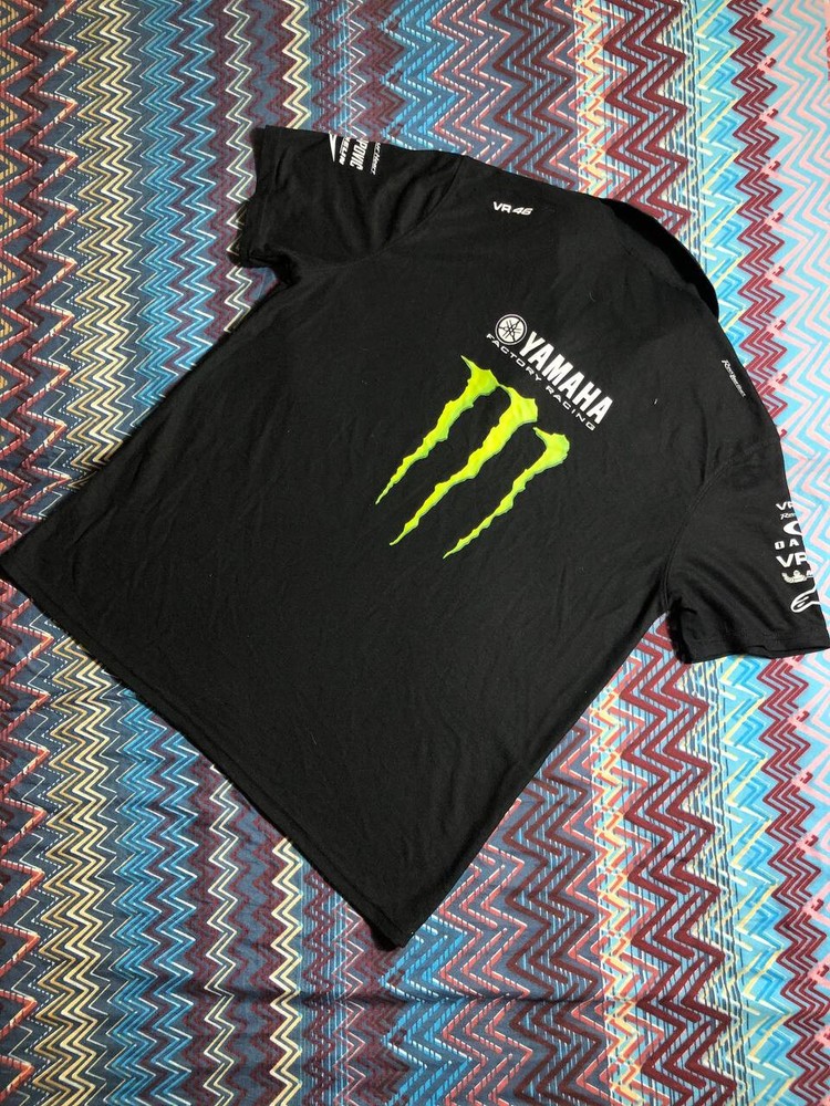 Monster Energy Yamaha Racing Jersey T-Shirt 4XL Racer Fit