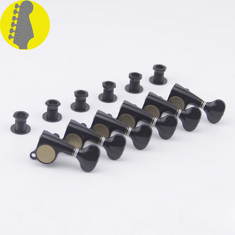 Music Store 1 Set 6 In-line . SGS510Z-S5 Guitar Machine Heads Tuners