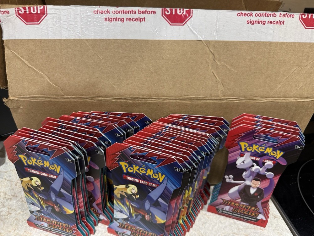 Pokemon Destined Rivals 36CT Lot Sleeved Booster