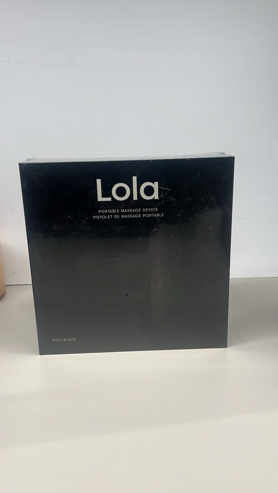 Lola (Black) Portable Massage Device GREAT VALUE !