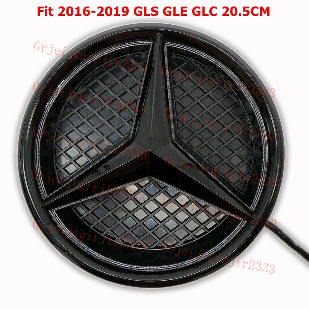Illuminated LED Light For GLC GLE GLS Front Grille Star Emblem Badge 2015-2019