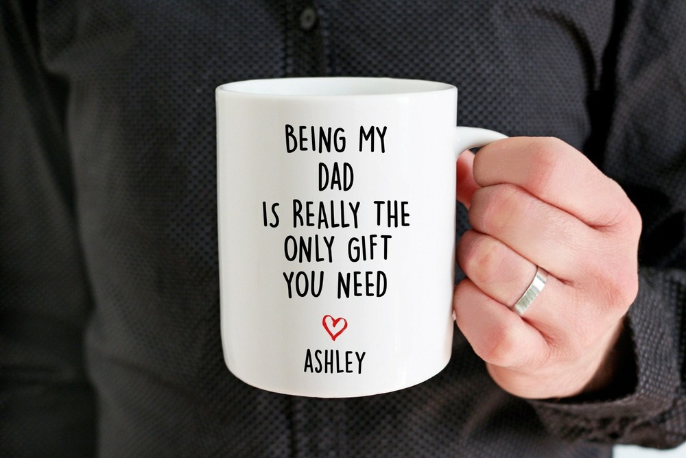 Personalized Dad Mug Personalized Dad Mug Coffee Mug Cup Gift For Dad Funny Dad