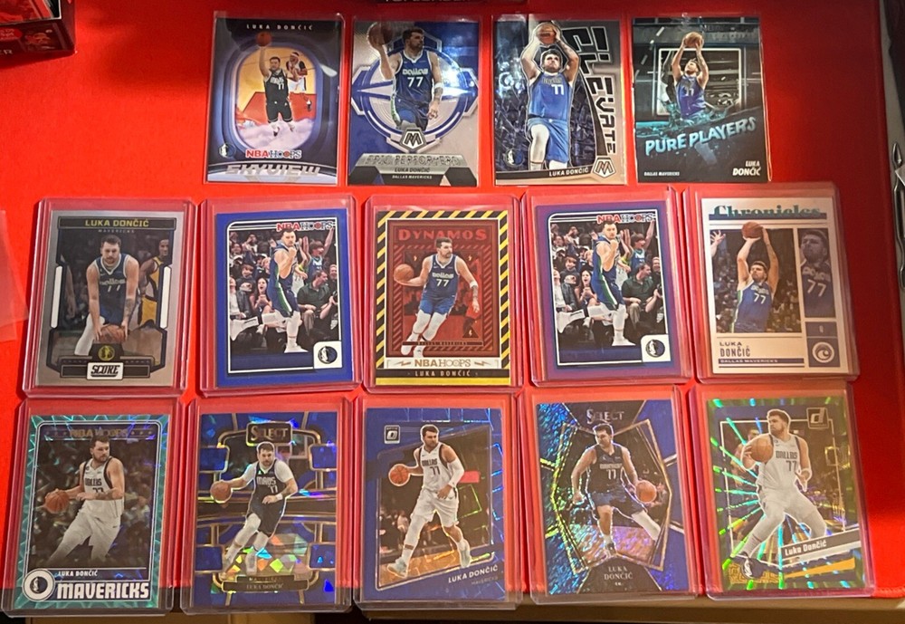 2021-24 Panini Donruss Optic Select NBA Hoops Luka Doncic 14 CARD LOT 10 SP 💥🔥