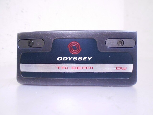 Odyssey Tri-Beam Double Wide Strokelab 70C Red Putter 33 3 Carbon Japan
