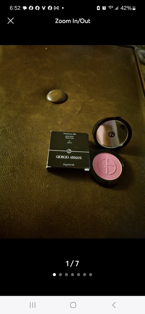 Giorgio Armani Luminous Silk Glow Blush for Radiant Cheeks