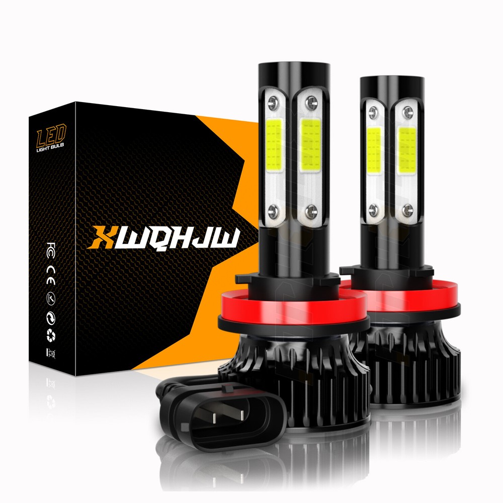 LED Headlights Low Beam Bulbs For 2007-2018 Toyota Camry LE Sedan 4-Door 2.5L